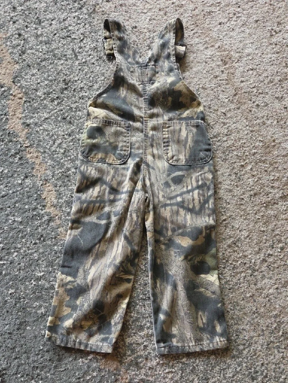 Cabela's Green & Yellow Patch Camouflage Overalls